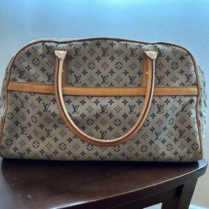 SOLD!! RARE 100% Authentic Louis Vuitton Mini Lin Marie Blue